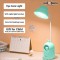 Pick Ur Needs Study Table Lamp for Student Rechargeable LED Desk Lamp Touch Control (Light Green) Lamps