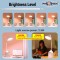 Pick Ur Needs Rechargeable LED Desk Lamp Eye Protection Flexible Study Table Lamp For Student (Pink) - Plastic Lamps