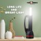 Pick Ur Needs 2 in 1 Long Range Search Torch Light | Table Desk LED Lantern | Dual Power Full Battery Backup (Red) Emergency Lights