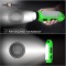 Pick Ur Needs 3 in 1 Rechargeable Emergency Long Range LED Search Torch Lantern Lamp Light | Long Battery Backup (Green) Emergency Lights