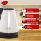 Pigeon Amaze Plus Electric Kettle 1.5 L, 1500 Watt, Stainless Steel Body with Auto Shut-off Used for Boiling Water