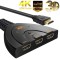 3 Port HDMI 4 K 1.4V Version Switch with Pigtail Cable for Fire Stick, Xbox One, PS3, 4, TV