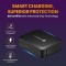 Portronics PowerPulse 30 Advanced 10000 mAh Smallest Power Bank with 30W Max Output, LED Indicator, 18w Mach USB-A Output, 30W Type C PD Output, Type C Input, Comes with Type C Charging Cable(Black)
