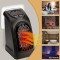 400 Watts Small Handy Electric Room Heater | Plug-In Heater for Garage, Bathroom, Home, Office