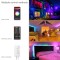 protium Smart LED dimming RGB Music Controller work with Alexa and Google with built-in Mic and IR Remote Remote Controls