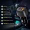 pTron Bullet Zip 42.5W Dual Output Car Charger | Fast Charge 20W Type-C/PD & 22.5W USB QC 3.0A, Multi Protection Layer