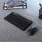Rapoo 8000 Wireless Keyboard and Mouse Combo (Black)