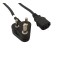 One for Printer/Desktop/Computer/SMPS/PC Power Cord | India Plug to IEC 3 Meter Cable