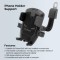 Riviera RMS03 PVC Phone Handlebar Mount Bike Holder with 360 Degree Rotations Smartphone Holder for Motorcycle/Bike/Bicycle/Handle Mount-(Black)