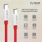 Riviera 85W Fast Type C Charging & Sync Data Cable Compatible Samsung Galaxy S23, S22, S20 FE, S21, S10, A70, A51, M33, M53, M51, M31, iQOO Z7S 5G, iQOO Z6, OnePlus 9(Red)