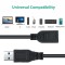 rts 3 Meter USB 3.0 Male A to Female A Extension Cable Speed 5GBps for Scanner, Camera, Card Reader, Mouse