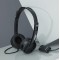 RAPOO H120 Stereo Wired On Ear Headphones with Microphone Noise-Reduction, USB, Pc/Mac/Laptop/Chrome OS - Black