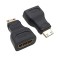 HDMI to Mini HDMI Converter Adapter | V1.4 Ethernet 1080P Mini HDMI Adapter for Camcorder, DSLR, Desktop