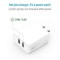 3 in 1 2A Dual Port Charger | Fast Mobile Charging Wall Charger with 1.2M Cable for Micro USB, iOS & Type-C Devices