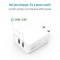 2 Port Mobile Charger for Google Pixel 3a | 4.8A Qualcomm QC 3.0 Rapid VOOC AFC with 1M Type C USB Data Cable - SSH-70