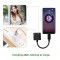 Type-C to 3.5 mm Aux Audio & USB-C Charging Splitter for Jack 2 in1 Adapter Music Headphone Cable