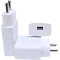 50W VG4 Ultra Fast Charger for iVooMi iV Smart 4G Charger Original Adapter Like Mobile Charger | Qualcomm QC 3.0 Quick Charge Adaptive Charger with 1 Meter Micro USB Data Cable (50W, M, White)