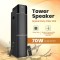 SKYBALL 70W Tower Speaker, Drivers - Mid 4 X2 + Woofer 5.25 X1, uHF Wireless Mic HDMI ARC/AUX/USB/BT v5.0/FM (Party Pillar 1200)