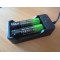Lithium ion Battery Charger 2-Slot for 3.7V Li-ion 18650 Multicharger for 16340 14500 18650 18500 (RCR123) Batteries