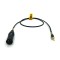 Sonic Plumber Black & Gold 3.5mm (1/8) EP Stereo to XLR Male Cable with Cable Tie (5m / 16.4ft)