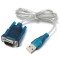 USB to RS232 Converter Adapter Cable | RS232 Serial 9 Pin to USB Cable Converter Adapter for PC, Routers, GPS, Scanners