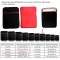 Storin Laptop Sleeve for 10 Laptop, Tablet Bag, Case, Pouch Reversible Black & Red