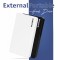 250GB Portable External Hard Drive USB 2.0 Storage & Backup Drive | Memory Storage Expansion External HDD