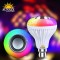 Smart lighting Music Bulb with Bluetooth Speaker Color Changing Bulb White