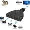 3 Port HDMI 4k 1.4Version Switch Splitter with Pigtail Cable for Fire Stick, Xbox One, PS3, 4, TV (12 Months Warranty)