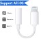 3.5 mm Aux Headphone Jack Connector | Music Control Audio Adapter for Phone Xs MAX/XR/X/8/7/Plus/6S/6/SE/5S/5C/Pad