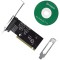 ATI Rage SYB-SY-PCI10002 I/O Card 2Port Parallel Printer PCI Netmos 9865 Chip