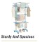 Stainless Steel Foldable Cloth Drying Stand | Clothes Stand for Dryer/Laundry Racks (4 Tier) SY-CS19-L4