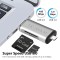 SD Card Reader All-in-1 USB 3.0/USB C/Micro USB | SD, Micro SD, SDHC, Micro SDHC, Micro SDXC with OTG Function