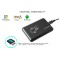 Time Office Plug & Play USB RFID Card Reader for Attendance & Access Control (13.56 MHz)