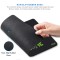Tizum Computer Mouse Pad with Anti-Slip Rubber Base | Spill Resistant Surface for Laptop, MacBook Pro, Gaming - 9.4x7.9