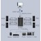 Tobo 4 ports USB HDMI KVM Switch 4X1 HDMI KVM Switch External Button on the front panel hd 4kx2k KVM Switch - TD-528H