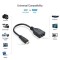 Tobo Micro HDMI Male to HDMI Female Adapter Cable | HDR, ARC, 3D for Raspberry Pi 4, Hero 7/6/5, Cameras-TD-274TC