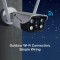TP-Link VIGI C340-W Wireless Outdoor Wi-Fi Smart Bullet Camera | 4MP HD | Smart Detection | H.265+ | IP66 Two, Way Audio