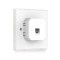 Tp-Link N300 Wireless N Wall-Plate Mounting Access Point, Support Poe 802.3Af, 300Mbps Wi-Fi Speed, Simply Managed by Cloud Access and Omada App (Eap115-Wall, White) - Single Band