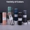 Vacuum Flask Set with 2 Cups, Insulated Double Wall Stainless Steel 500ml Flask with 3 Cups, Hot & Cold Bottle
