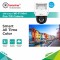 Trueview WiFi 3mp Mini Pan-Tilt Zoom Cctv Camera | SD Card Up To 256 GB | Intruder Alarm System | Outdoor Indoor Security