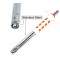 TULMAN Easy Grip Stainless Steel Regular Gas Lighters for Gas Stoves, Restaurants & Kitchen Use (Orange) Kitchen Tools