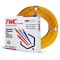 TWC Active Single Core Electrical Cable 45M | Red, 1.5 SQ.MM | PVC Insulated Copper Wire for Domestic & Industrial use