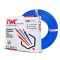 TWC Active Single Core Electrical Wire (45 Meter, 0.75 SQ.MM)| Flame Resistant | Domestic & Industrial use (Blue)