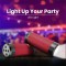 UBON Bluetooth Speaker Audio Bar Wireless Speaker with LED Torch, High Bass & Stereo Sound, Support USB & TF Card, FM Mode, Up to 4 Hours Playtime, Portable Speaker for Travel (GBT-22A-Red-R)