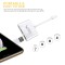 UBON iPhone OTG Adapter Fusion WR-496, Lighting OTG Connector Support Mouse, Keyboard, Pendrive, Micro SD Card & Camera Card Reader, Compatible with iPhone 6/7/X/XS/XR/11/12/13 & iPad (White)