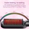 AGARO Heated Hair Straightening Brush, Fast Heating | Hot Brush | Straight hair in 5 mins (HSB2107, 33627, 45 Watts)