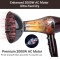 AGARO HD-1120 2000W Hair Dryer, Concentrator, Diffuser, Comb, Hot/Cold Air | 2 Speed 3 Temperature Setting | Cool Shot