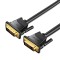 VENTION DVI Cable 10FT | DVI to DVI-D 24+1 Cord Male Digital Video Monitor Cable for HDTV, Gaming