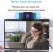 1080P Full HD USB Webcam with Auto Light Correction & Dual Microphone for Computer, Laptop - Video Streaming, Conference
